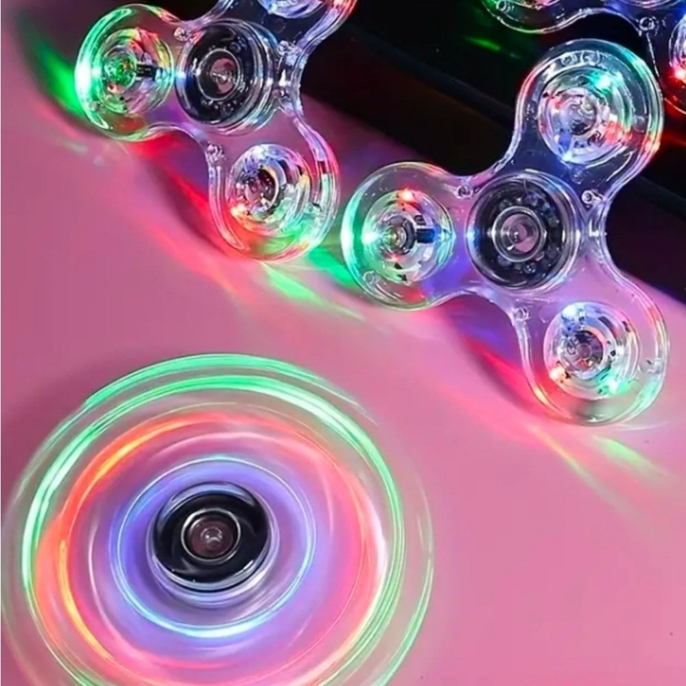 LED Light-Up Fidget Spinner - Picture 2 of 4